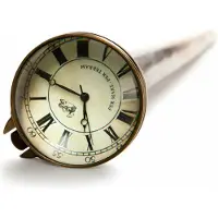 Authentic Models - Heren Wandelstok met Horloge - wandelstokken - houten wandelstok - wandelstok hout - hoogte 88cm - Decoratie