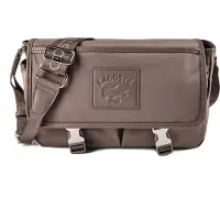 Lacoste schoudertas Classics Messenger Bag Morel Taupe