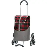 Andersen Shopper Shopper grijs / rood / zwart / wit