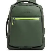 Piquadro Corner Zakelijke rugzak 44 cm Laptopvak groente