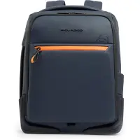 Piquadro Corner Zakelijke rugzak 44 cm Laptopvak blauw