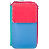 Mywalit Portemonnee lichtblauw / mintgroen / rood