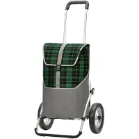 Andersen Shopper Trolley 'Gese' grijs / groen