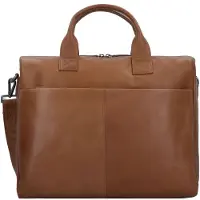 Greenburry Fiorentina Aktentas Leder 41 cm Laptopvak bruin