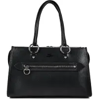 Lacoste Handtas 'Sac à main Femme Celys Noir' zwart