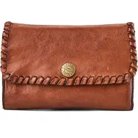 Campomaggi Mirta Portemonnee RFID-bescherming Leder 15 cm bruin