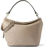 Abro Schoudertas 'Ebony' lichtbeige