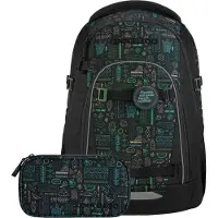 Coocazoo Mate Schooltas set zwart