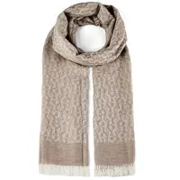 Etienne aigner Casual Sjaal 190 cm beige