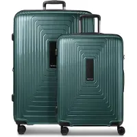 Redolz Essentials 14 Kofferset met 4 wielen, M+L, met uitbreidingsplooi groente