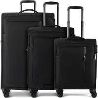 American Tourister Kofferset 'Nitestream' zwart