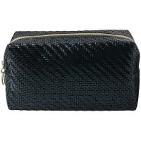 Juleeze Toilettas Dames 18x8x10 cm Zwart Polyester