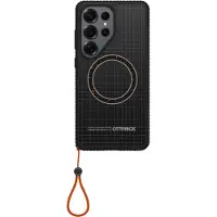 Otterbox Sole Series Hoesje Geschikt voor Samsung Galaxy S26 Ultra | Back Cover | Compatibel met MagSafe | Met Draaglus | Gerecycled | Night Raid Zwart