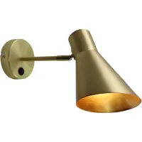 Olucia - VICO - Wandlamp - Messing - Vorm: Cilinder