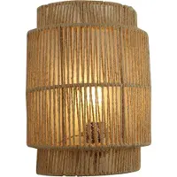 Olucia - SELENA - Wandlamp - Bruin / Zwart - Vorm: Rechthoek