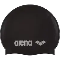 Arena Badmuts Classic Silicone (zwart) Zwart
