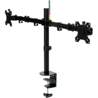Kensington Smartfit Ergo monitorarm voor 2 monitoren zwart (met klem)
