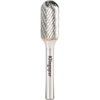 Klingspor Schuurmiddelen, 295753 - HF 100 C hardmetalen stiftfrezen 12,7X25X6, verpakkingseenheid 1 - vertanding 6