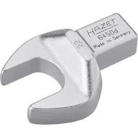 Hazet Insteek-steeksleutel 6450D-22 · 14 x 18 mm insteekvierkant massief · Buiten-zeskant-profiel · SW 22 mm