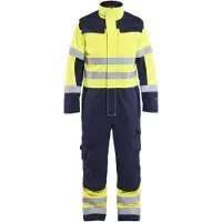 Blakläder 6379-1514 Multinorm Overall High Vis Geel/Marineblauw maat D116 heren