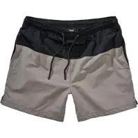 Brandit Zwemshorts grijs / zwart