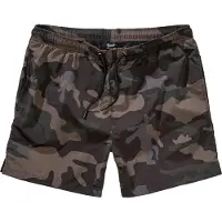 Brandit Zwemshorts donkerbeige / donkerbruin / grijs / spar