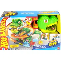Hot Wheels T-Rex Vurig Gevecht - Loopingbaan