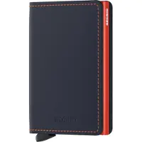 Secrid Slim Wallet Portemonnee Matte Nightblue & Orange