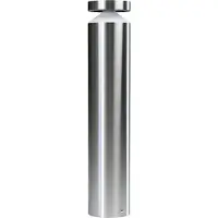 Osram LED sokkellamp met fitting ENDURA STYLE CYLINDER, roestvrij staal 50 cm CYLINDER, alu / grijs / zink, Roestvrij staal, Modern, buitenlamp