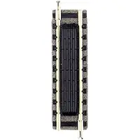 Fleischmann N Piccolo (met ballastbed) 9115 Rechte rails, Schakelcontact 55.5 mm 2 stuk(s)