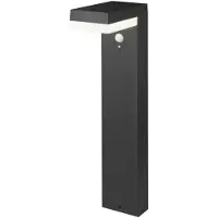 Sygonix SY-4715528 Staande lamp op zonne-energie met bewegingsmelder SMD LED 6 W Zwart