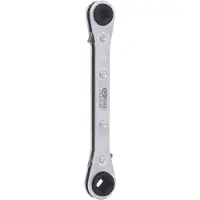 Ks Tools 4 in 1 koude-airco-ratelsleutel, omschakelbaar 130.0122