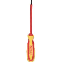 Ks Tools 1170512 VDE Platte schroevendraaier Kopbreedte: 5.5 mm Koplengte: 125.0 mm DIN 5264
