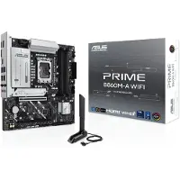 Asus PRIME B860M-A WIFI Moederbord Socket Intel LGA 1851 Vormfactor Micro-ATX Moederbord chipset Intel B860