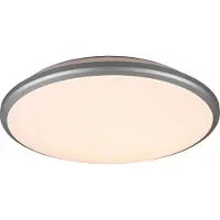 TRIO Plafonnière Limbus 35cm grijs
