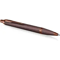 Parker Stylo bille IM Monochrome, encre bleue, finition bordeaux, pointe moyenne, coffret cadeau