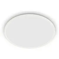 Philips SuperSlim LED IP54 Ø 25cm 4.000K wit Superslim, dimbaar, wit / opaal, metaal, LED plafondlamp