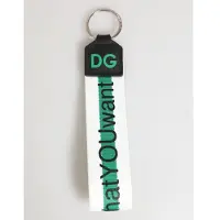 Dolce&Gabbana Logo Stoffen Sleutelhanger