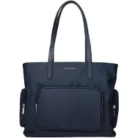 Michael Kors Khai Grote Multifunctionele Pocket Tote Marineblauw