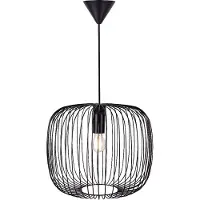 Nordlux Beroni 40-hanglamp-E27-metaal-zwart