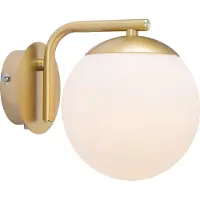 Nordlux Wandlamp E14 | Grant | Glas | Messing