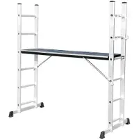 Escalo combinatie stelling-ladder Multi+ L717 - aluminium - 2,77 m