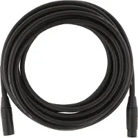 Fender Professional 25ft Microphone Cable Black