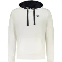 North sails Witte Katoenen Heren Hoodie