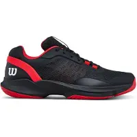 Wilson Padelschoen Men Hurakn Pro V2 Black/Red/White-Schoenmaat 40