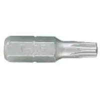 King Tony Bithouder 1/4" - T15 - TORX - Gelegeerd staal S2 - Lengte 25 mm