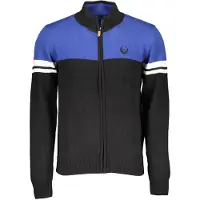 Gianmarco Venturi Zwart Katoenen Heren Cardigan