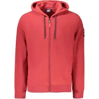 NORWAY 1963 Noorwegen 1963 Rode Polyester Heren Hoodie