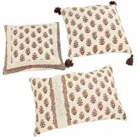 Loberon Kussenhoes set van 3 Arsalan