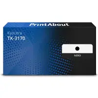 PrintAbout Toner TK-3170 Zwart Hoge capaciteit geschikt voor Kyocera